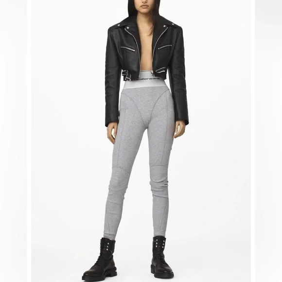 Alexander wang top grey leggings